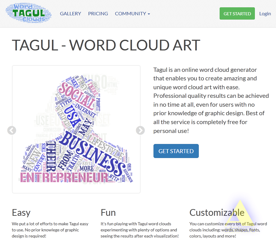 Tagul.com - главная